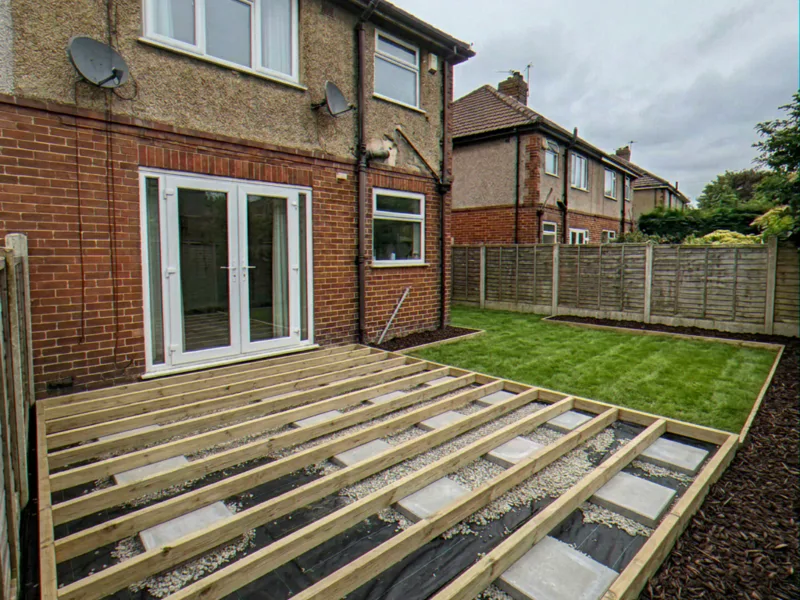 Garden cleared